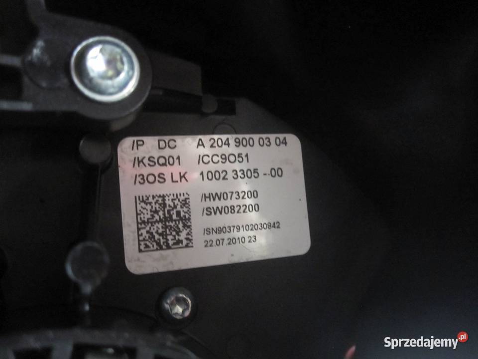 MERCEDES C KLASA S204 W204 10r Przełącznik osobowe