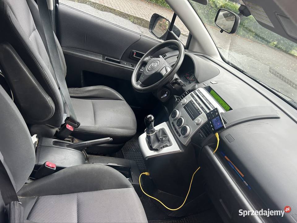 Mazda 5 2006r 18LPG 7 osobowy czarny wielkopolskie Gniezno
