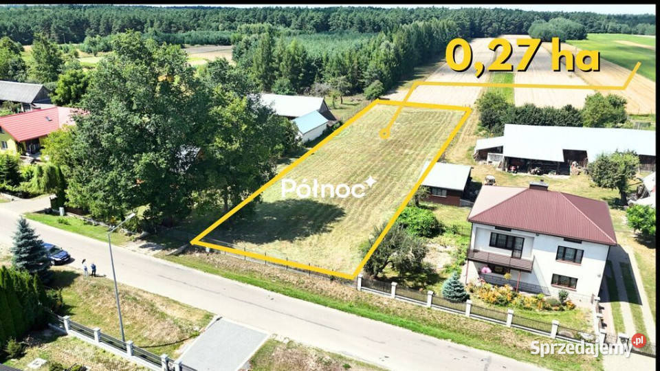 Działka budowlana z możliwością podziału Rabinówka