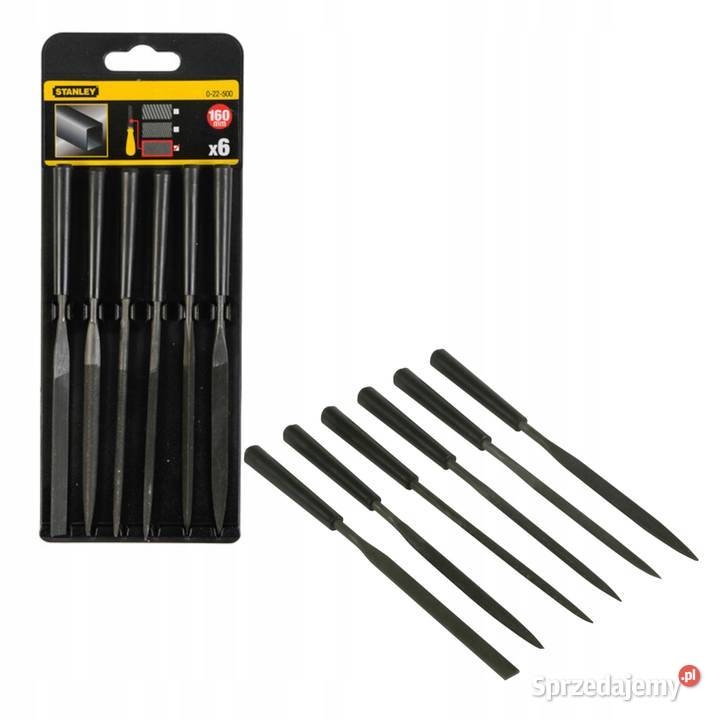 Zestaw Pilników Iglaków STANLEY 6 Rzeszów