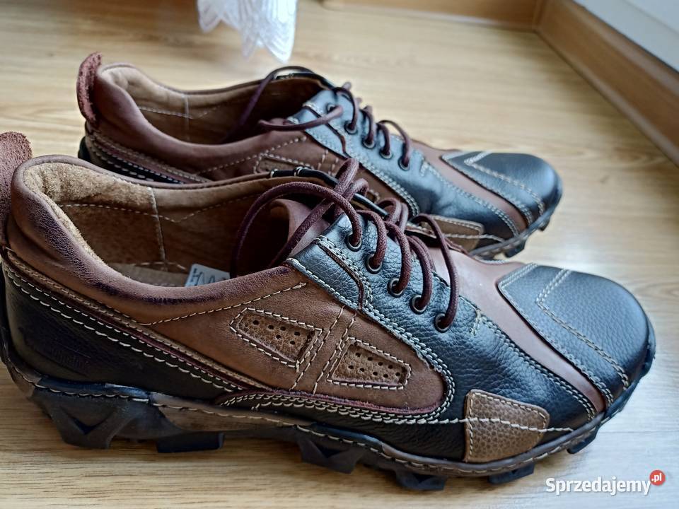 Buty męskie skórzane nowe Kłobuck