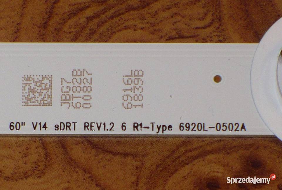 Listwy LED 60 V14 sDRT 6920L0500A 6920L0501A Lublin