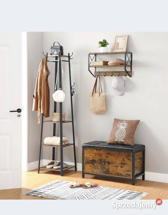 Skrzynia siedzisko pufa rustykalna lotf vintage łódzkie Błaszki