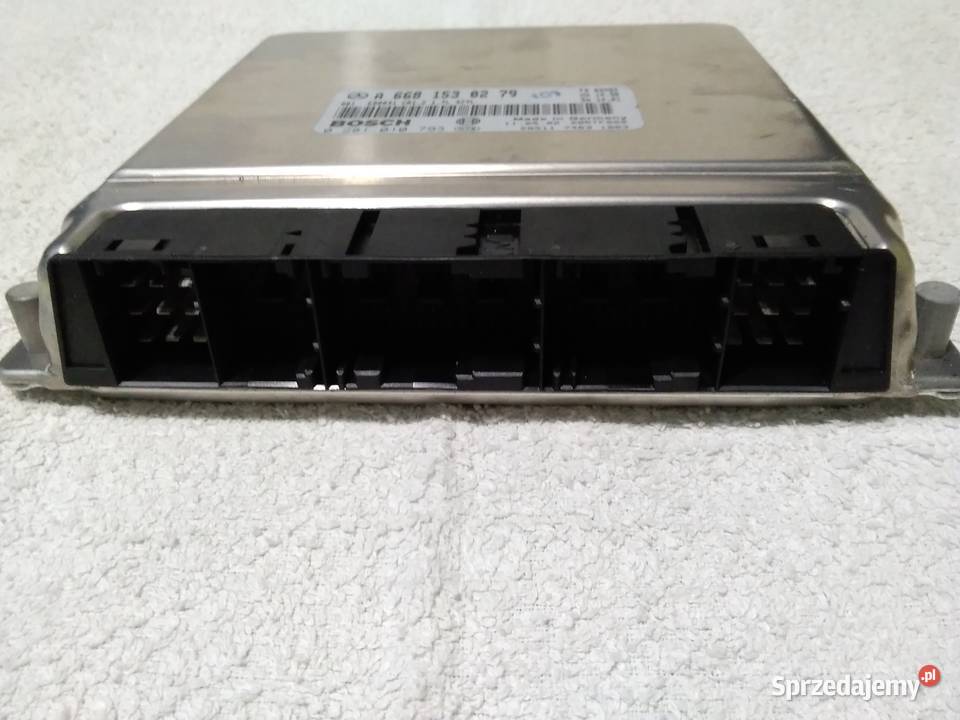 Komputer sterownik silnika Bosch Mercedes A Układ elektryczny silnika Katowice