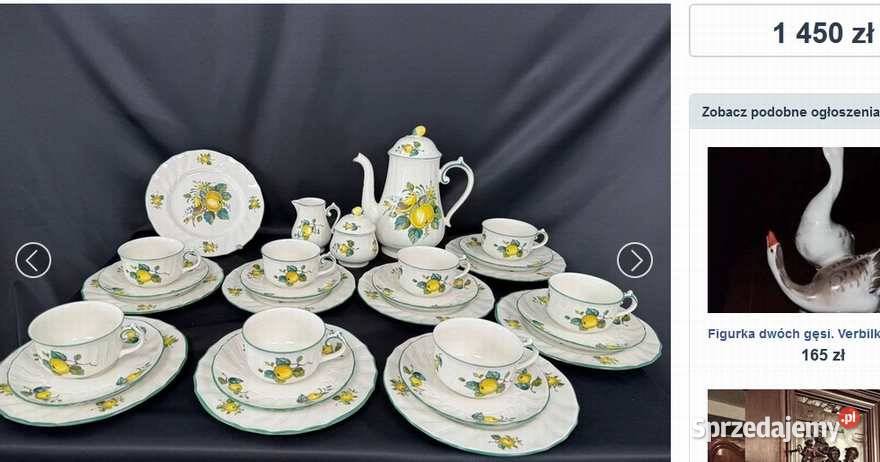 Jamaica Dekoracyjna Porcelana z Luxemburga Kraków sprzedam