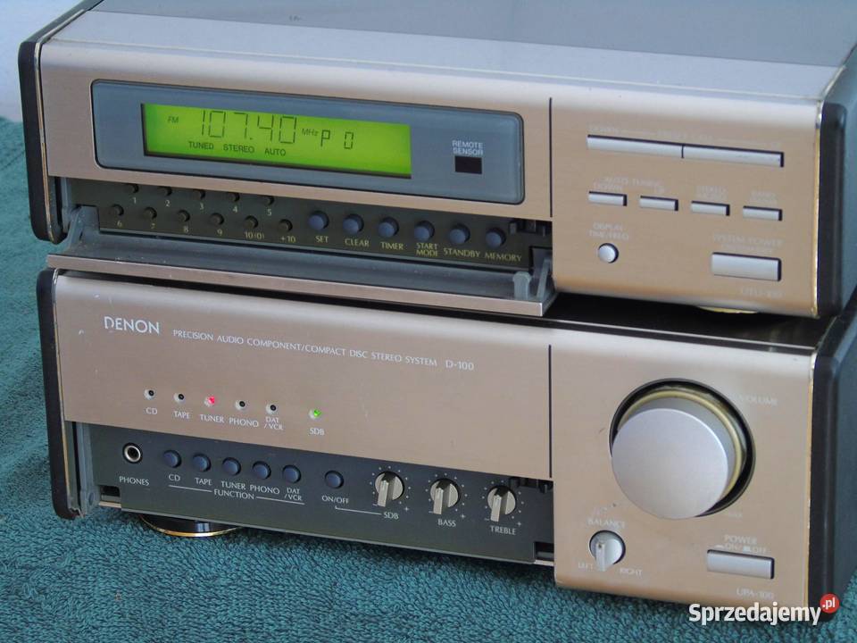 Wzmacniacz z radiem Denon seria UPA100 UTU100 Jasło