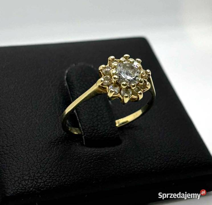 Złoty Pierścionek pr 585 236g R15 złoto Elbląg