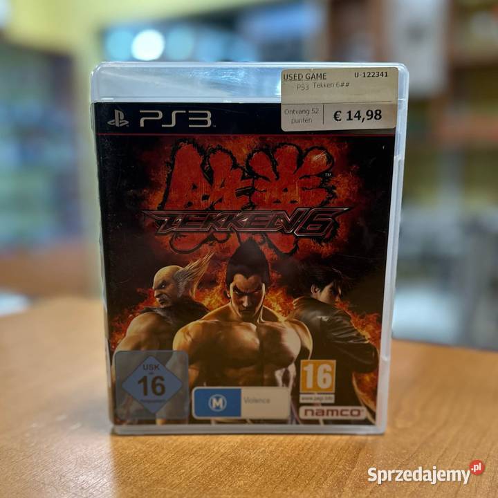 Gra na 3 Tekken 6 Sony Playstation 3 warmińsko-mazurskie Elbląg