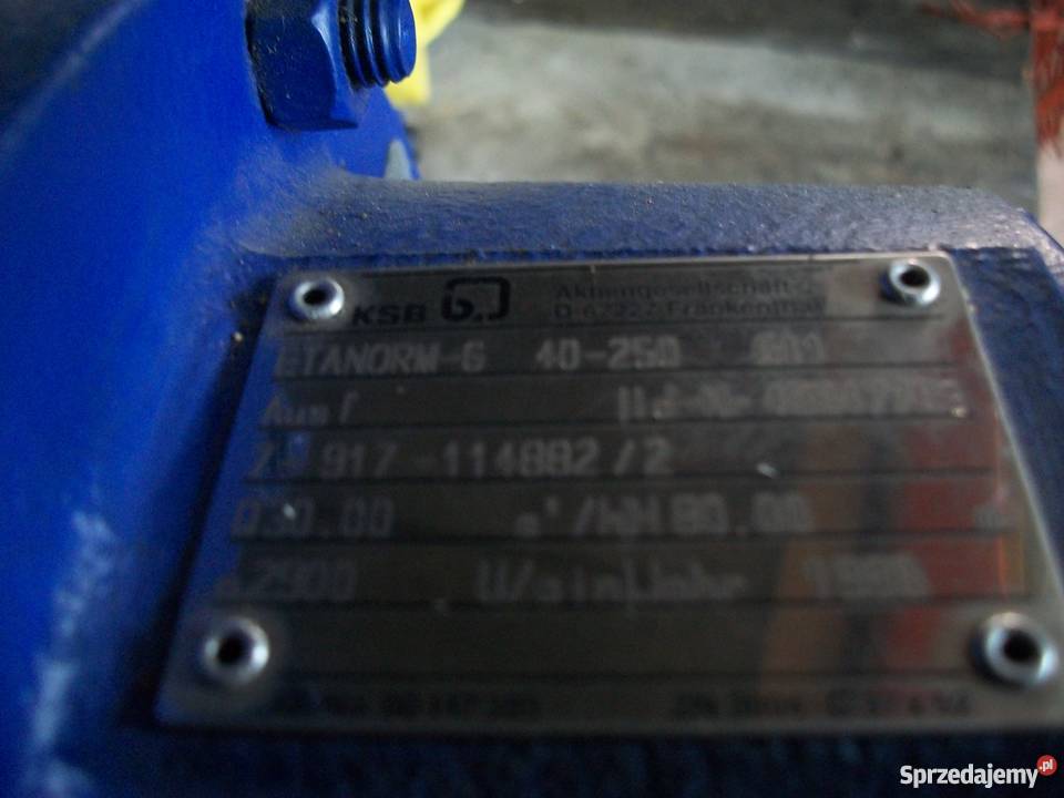 Pompa EtanormG 40250G11 48847789 Sklep Olkusz