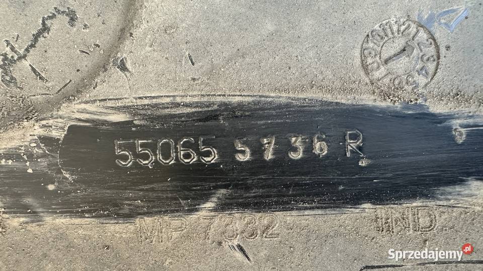 Renault Scenic IV Osłona Lewa Belki Osi Tył małopolskie Radziszów sprzedam