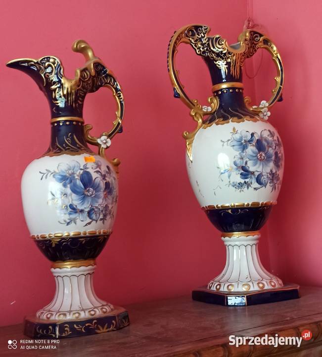 Amfora Royal Dux Czechoslovacia Ręcznie malowana Gdańsk sprzedam