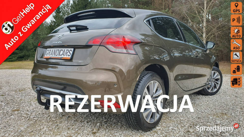 Citroen DS4 16 16v 120 Business NAVI Climatronic światła przeciwmgielne Chmielnik