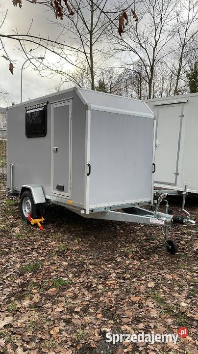 Mobilne Biuro OffROAD przyczepa na ryby wyprawę Hobby Leszno