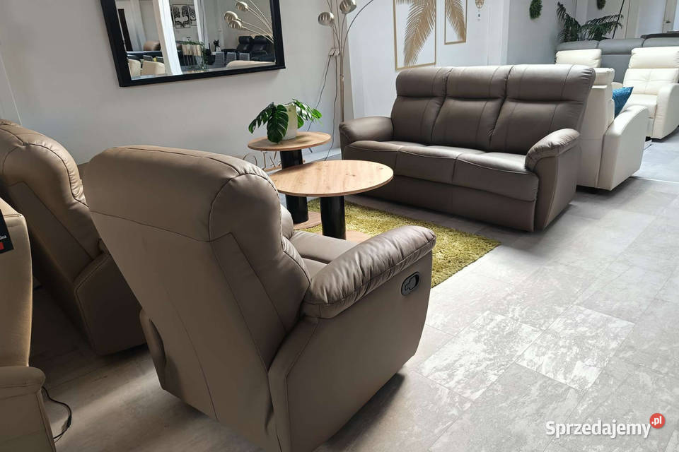 Komplet Tania III OKAZJA 20 SKÓRA spanie i