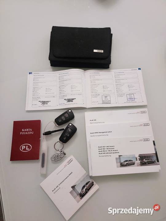 udi A6 C6 20 Sedan Automat Przebieg 185 Bogate 170KM Kraków