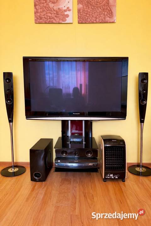 Panasonic Viera 42 4 głośniki LG kino w domu mazowieckie Warszawa sprzedam