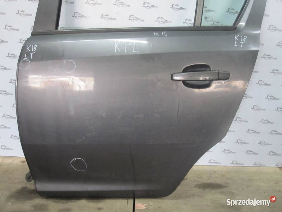 OPEL CORSA D LIFT 12r drzwi lewe tył Drzwi