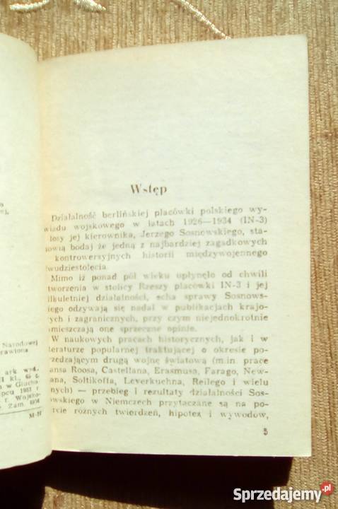 BERLIŃSKA MISJA Witold KURPIS SENSACJE XX WIEKU Parczew