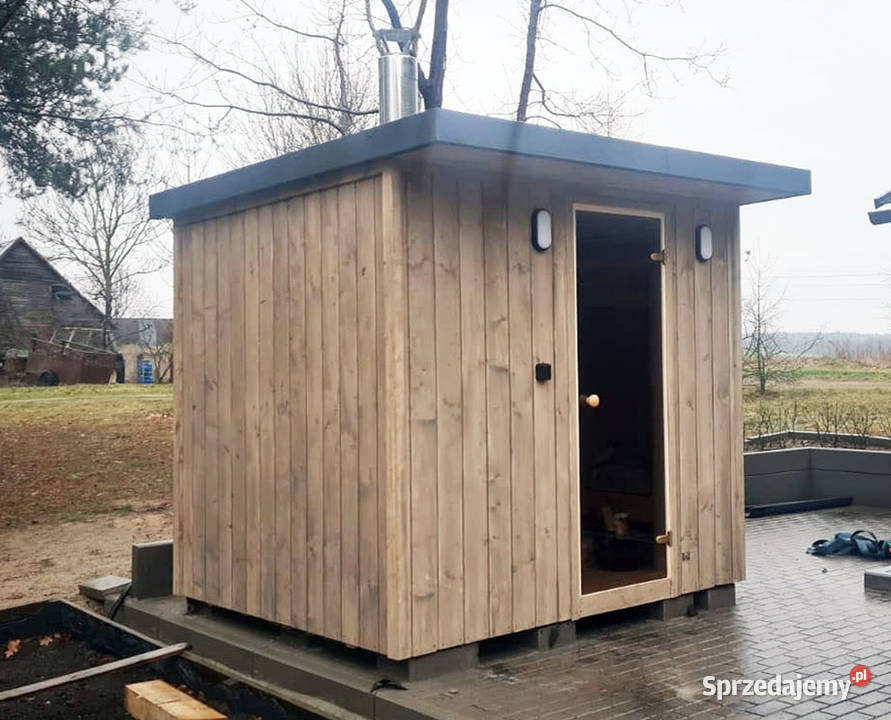 SAUNA OGRODOWA CUBE LUX 22 x 22m Dzierżoniów