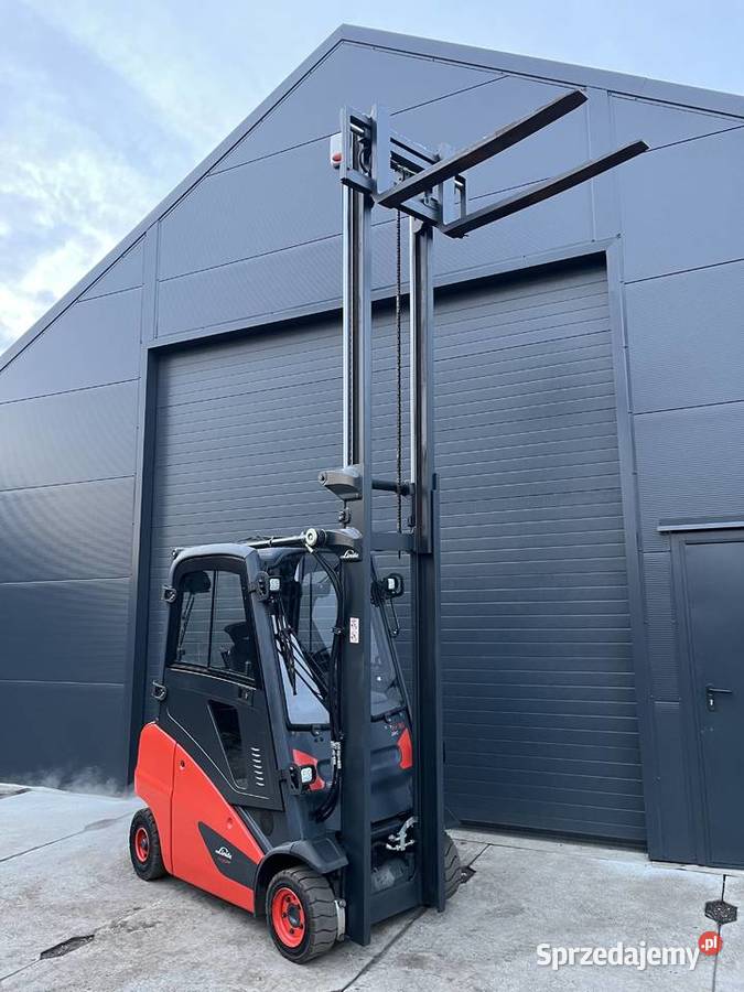 Linde H16 T Gaz LPG 385m16t Pełna kabina 2950h Poraj
