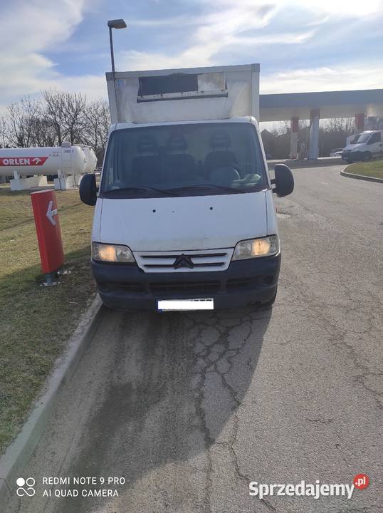 citroen jumper chłodnia izoterma z agregat 2002 Pawłów