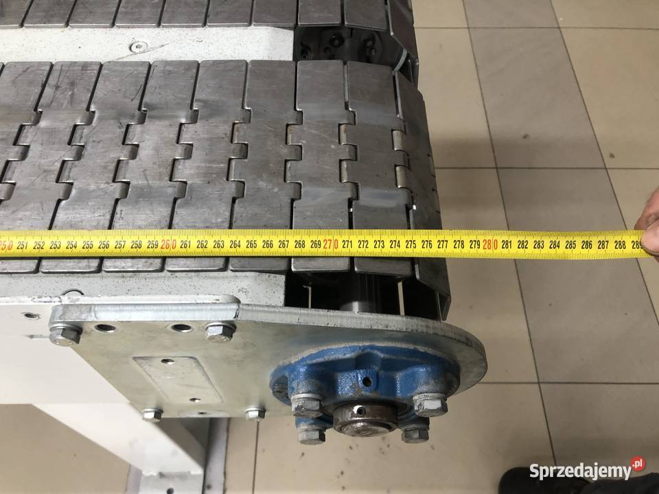 Taśmociąg dwutaśmowy metalowy Wyposażenie firm