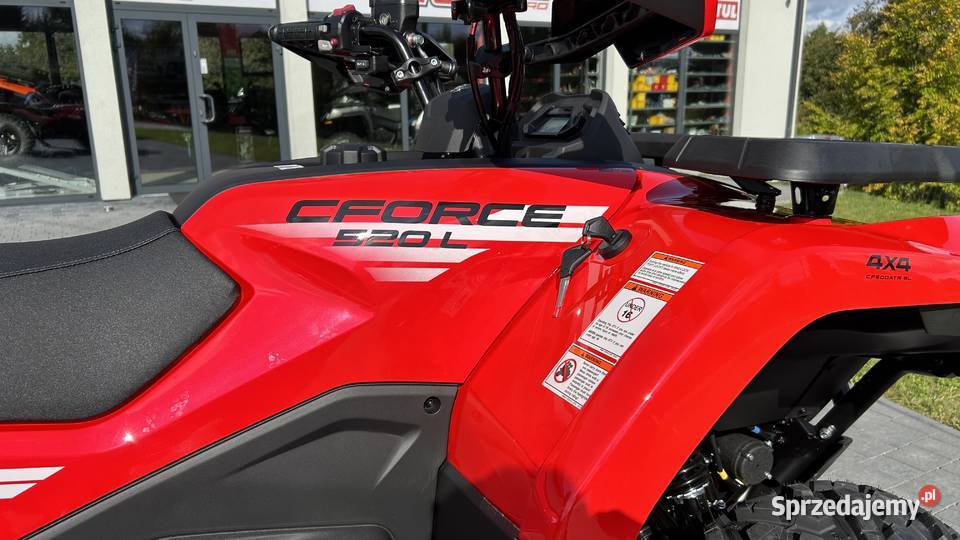 CF MOTO CFORCE 520L EPS MODEL CZERWONY czerwony Kraków
