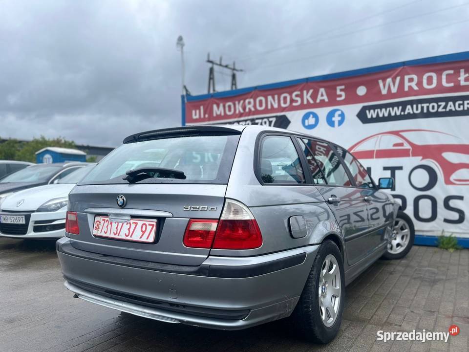BMW 320d Touring 20 Diesel 2004 Polift Klima dolnośląskie Wrocław