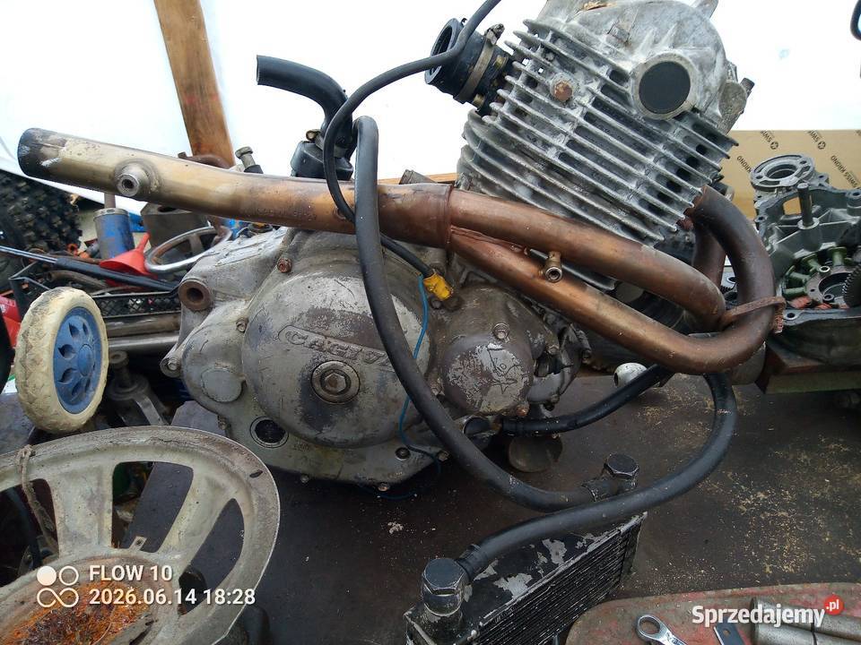 Cagiva w16 600 silnik części Broszków