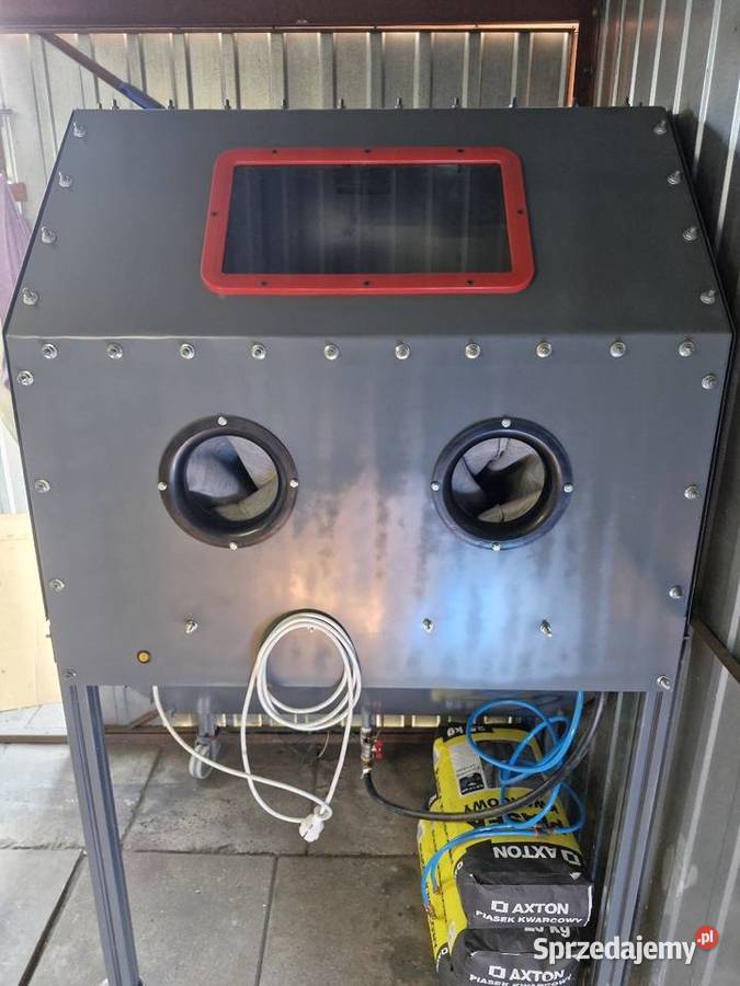 Kabina do piaskowania piaskarka kabinowa Blacharstwo i lakiernictwo Ozorków