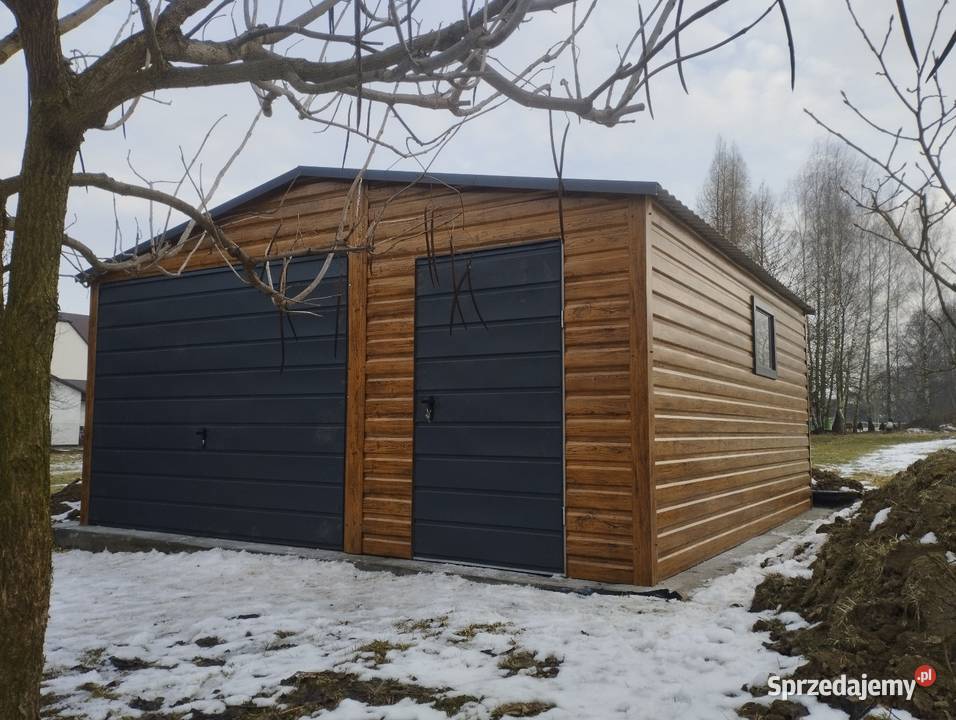 Garaże blaszane na każdy wymiar samodzielny Radom