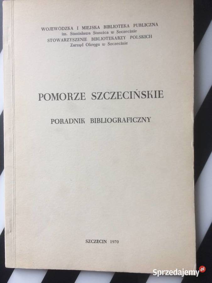 3630 Pomorze Szczecińskie Poradnik Antykwariat Szczecin