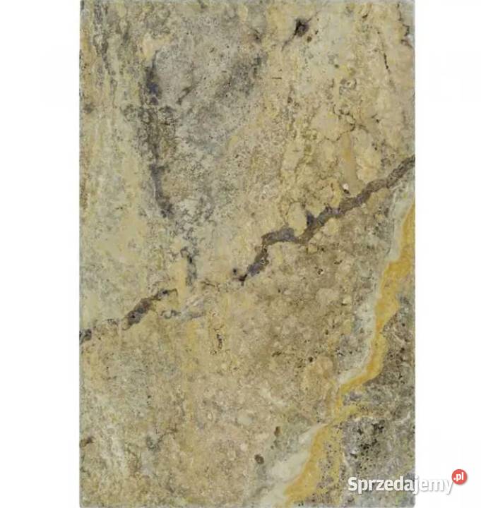 Trawertyn w kolorach ScabosNoche komplety Płytki uniwersalne Miechów