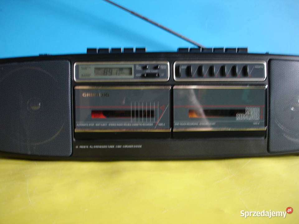 Radiomagnetofon GRUNDIG RR1400 Radioodtwarzacze lubuskie Zielona Góra