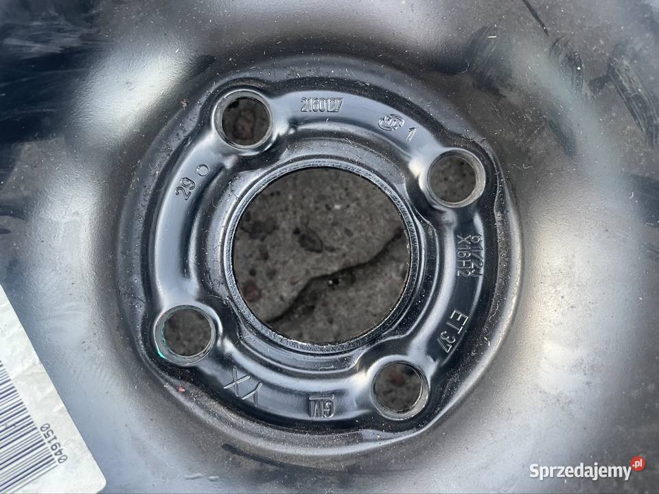 Koło zapasowe 16 dojazdowe 4100 Opel Toyota Szczecin sprzedam