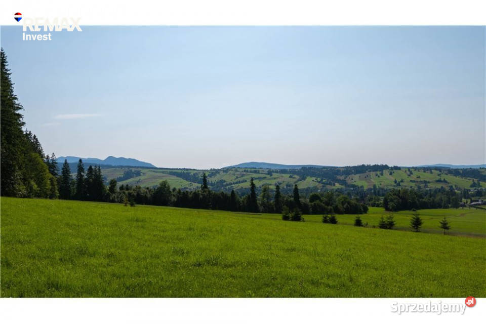 Spokojna działka z pięknym widokiem na Tatry Dzianisz