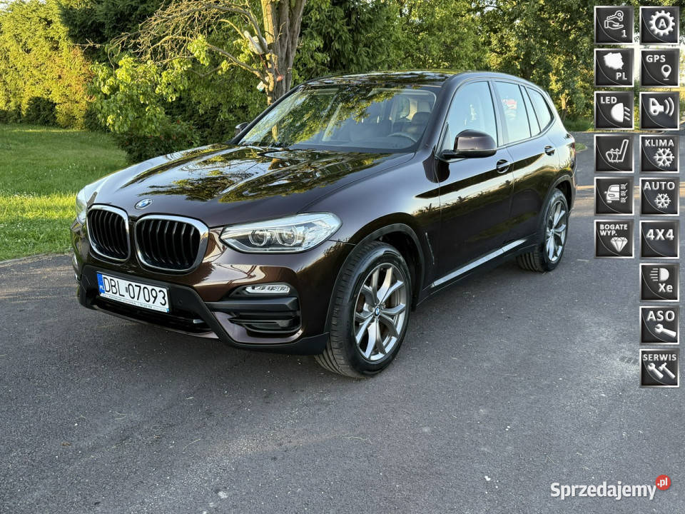 BMW X3 20i 124 xDrive Bezwypadkowy z Niemiec podgrzewane fotele X3