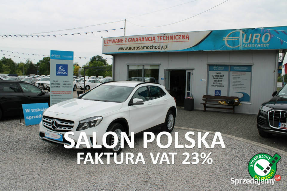 Mercedes GLA 180 Fvat Gwarancja netto 62520 PLN klimatyzacja Warszawa