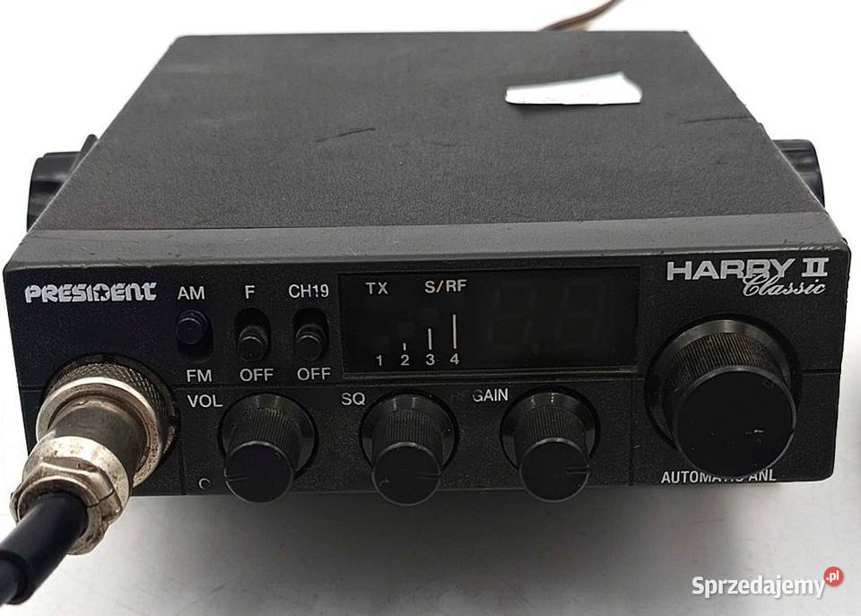 CB Radio President Harry II Classic gruszka Mrągowo