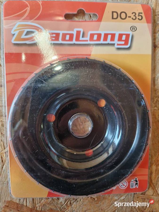 TARCZA DO SZLIFOWANIA DREWNA PŁASKA CZARNA 125MM Głogowa