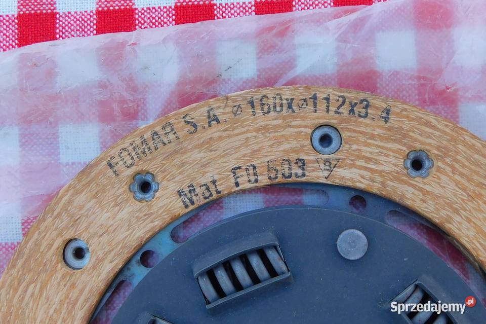 NOWA tarcza sprzęgła BIS Fiat 126p 126 FL ST Tarnów