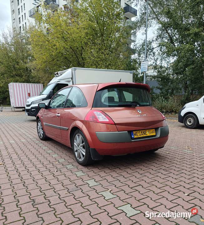 Renault Megane 2 coupe 20 benzyna xenon klima 135KM Warszawa sprzedam