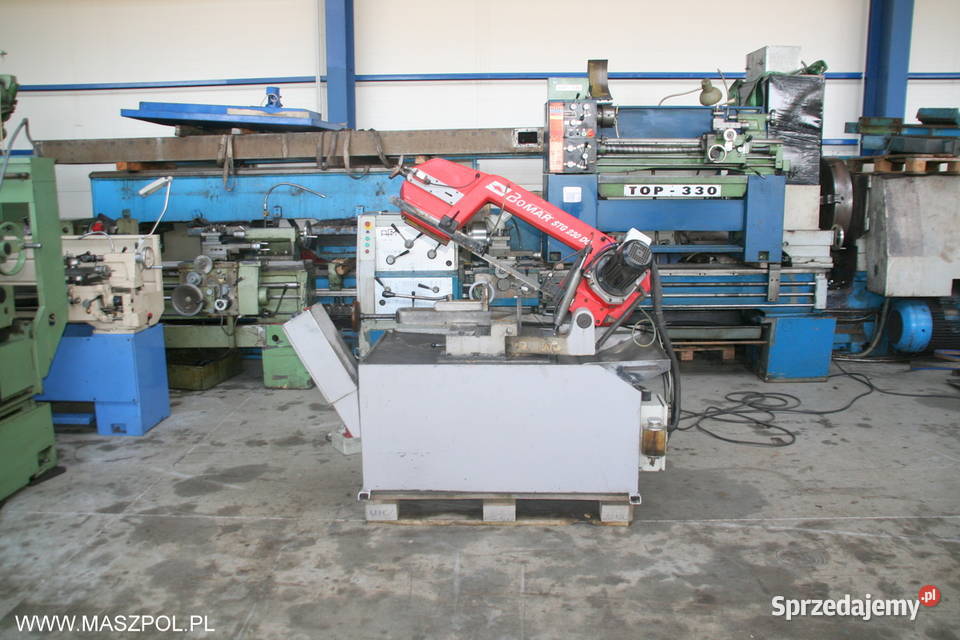 Przecinarka taśmowa BOMAR 230 DG stan techniczny