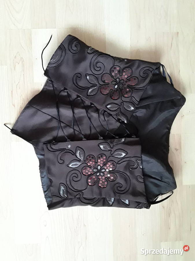 Czekoladowa suknia balowa Only rozmiar XL Warszawa