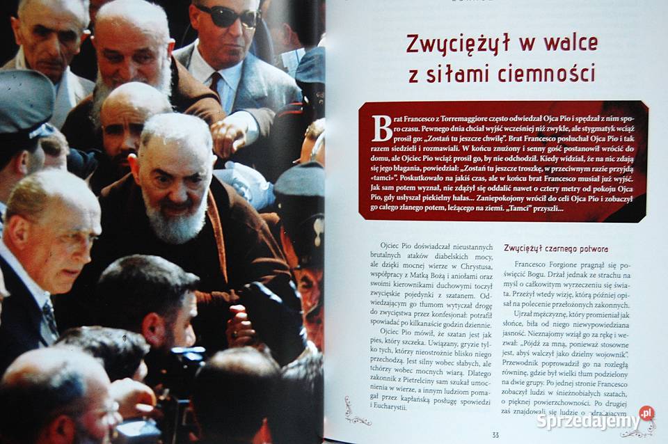 Ojciec Pio Niezwykłe historie Nowy album Lublin sprzedam