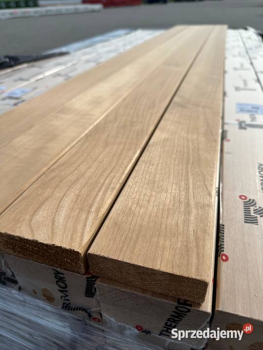 ŁAWKI ŁAWKA DO SAUNY TERMO OSIKA 28X90MM Budowa Prusice