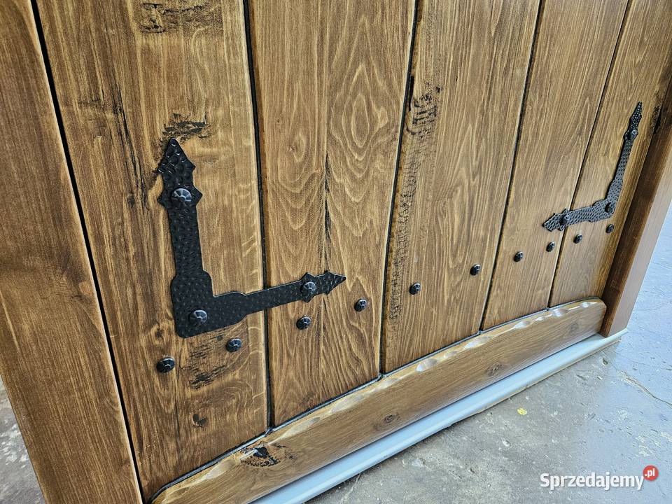 Drzwi DŁUGOSZ drewniane zewnętrzne wejściowe Katowice