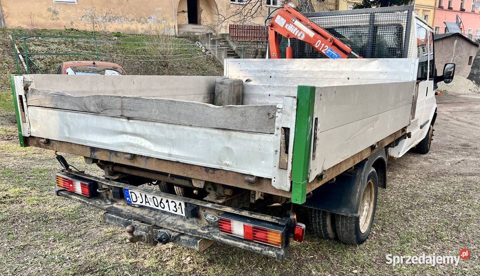 Ford Transit doka 6os HDS kiper hak dolnośląskie Bolków