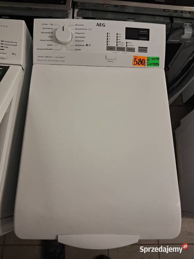 PRALKA GÓRY ŁADOWANA AEG 60cm dolnośląskie Wrocław sprzedam