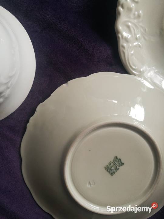 Zestaw 3 filiżanek Wałbrzych prl Choszczno